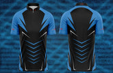 Blue and Black Color Jersey
